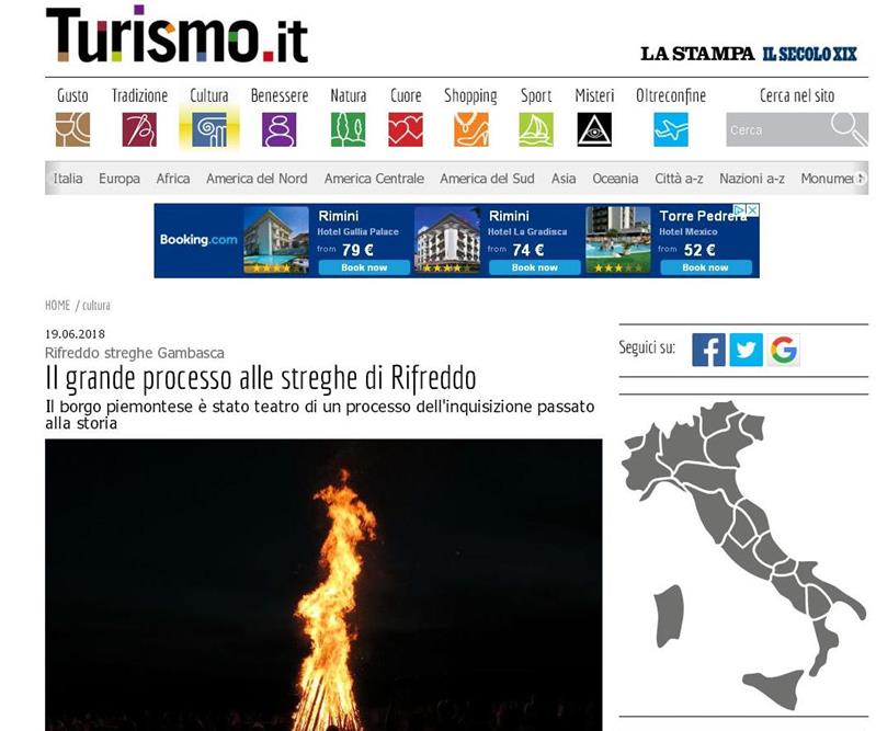 Le streghe su Turismo.it